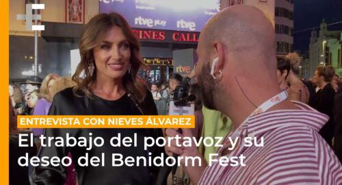 Nieves Álvarez: “Dé o no los puntos en Eurovisión, espero poder estar en Benidorm Fest 2023”