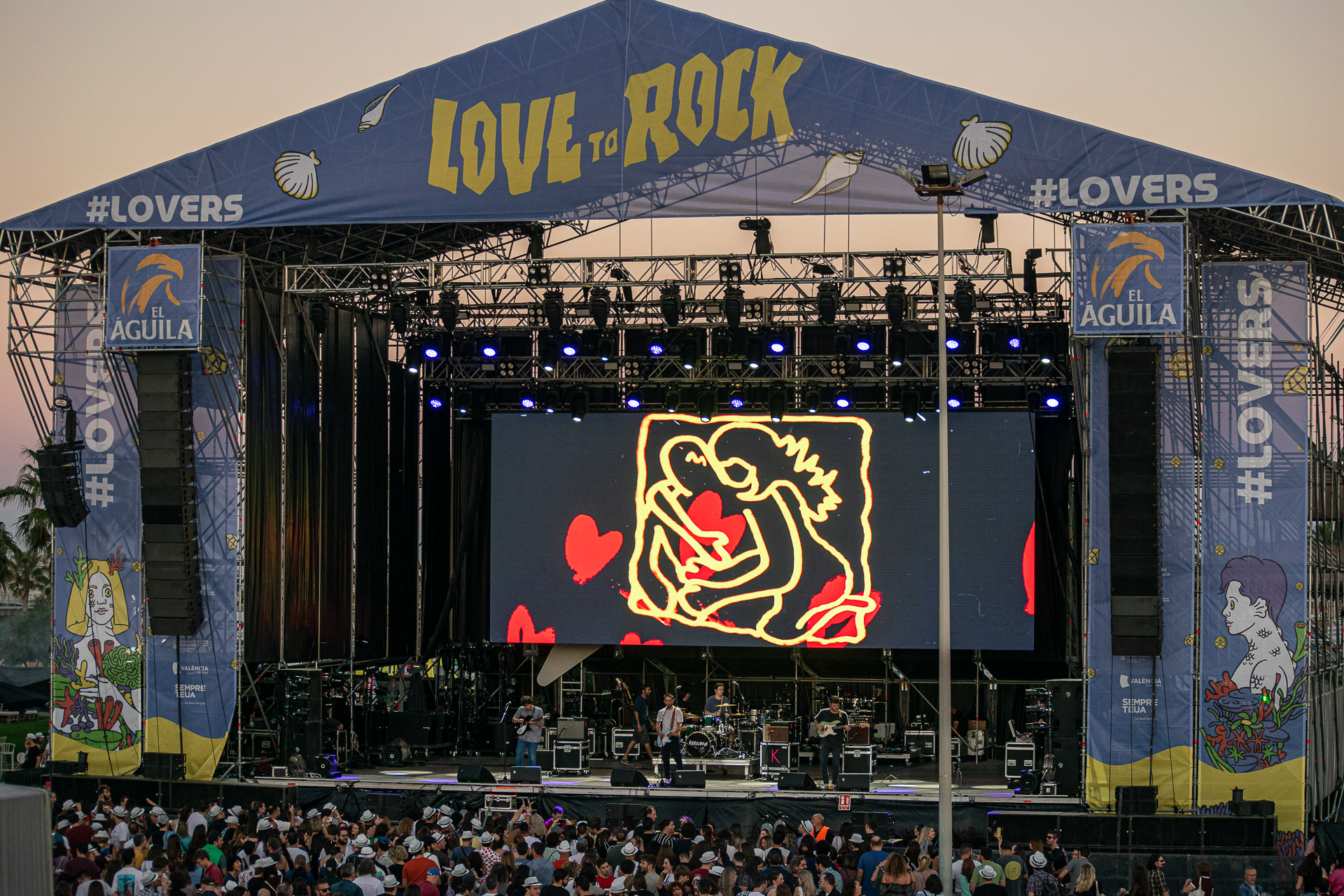 Karavana en el Love to Rock 2022. Foto: Iván Trejo