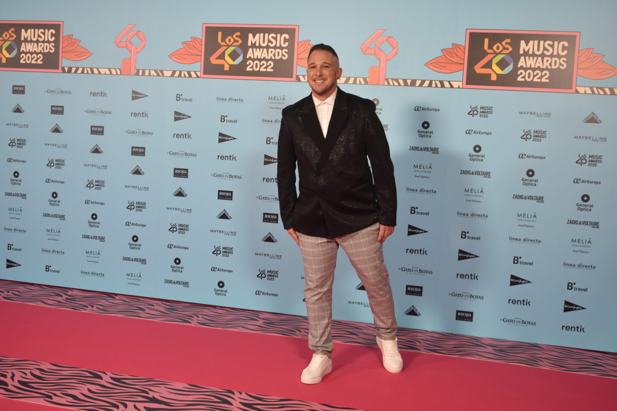 Ramses López en Los40 Music Awards 2022 | Foto: Bea Cano