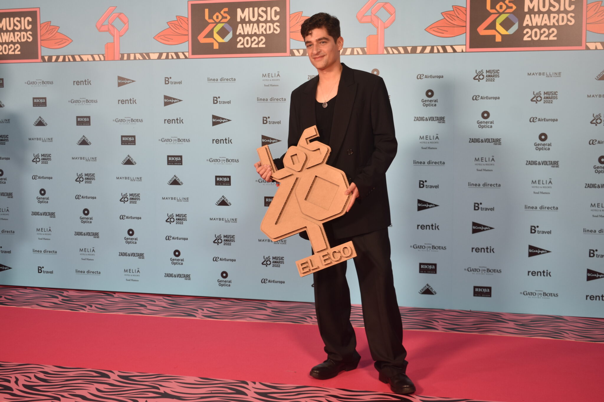 Federico Betancourt en Los40 Music Awards 2022 | Foto: Bea Cano