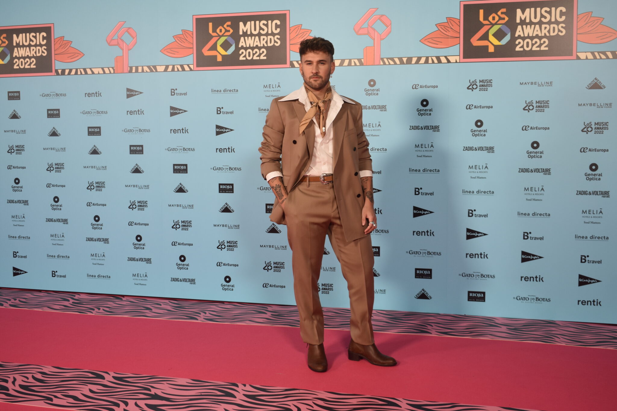 Dani Fernández en Los40 Music Awards 2022 | Foto: Bea Cano