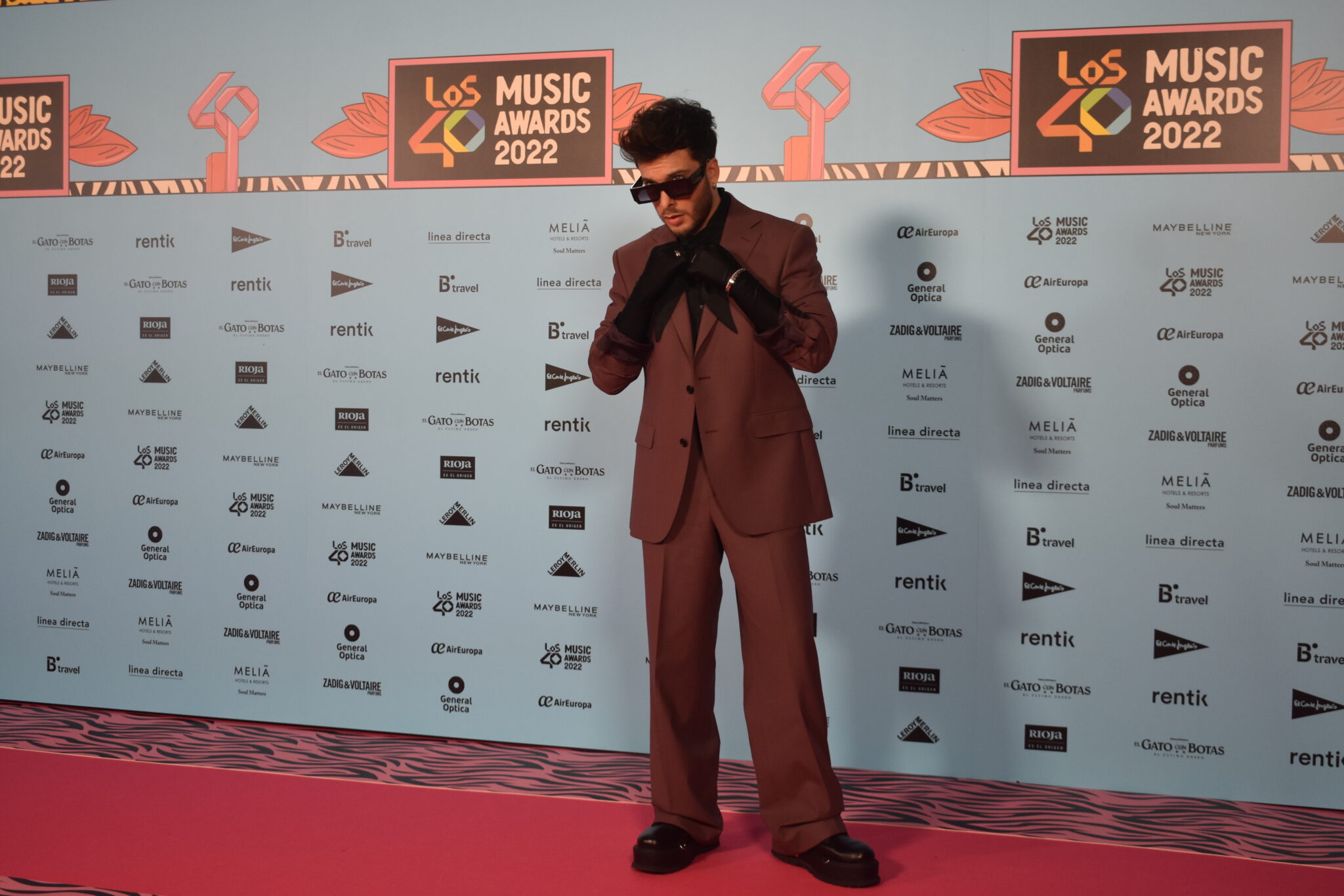 Blas Cantó en Los40 Music Awards 2022 | Foto: Bea Cano