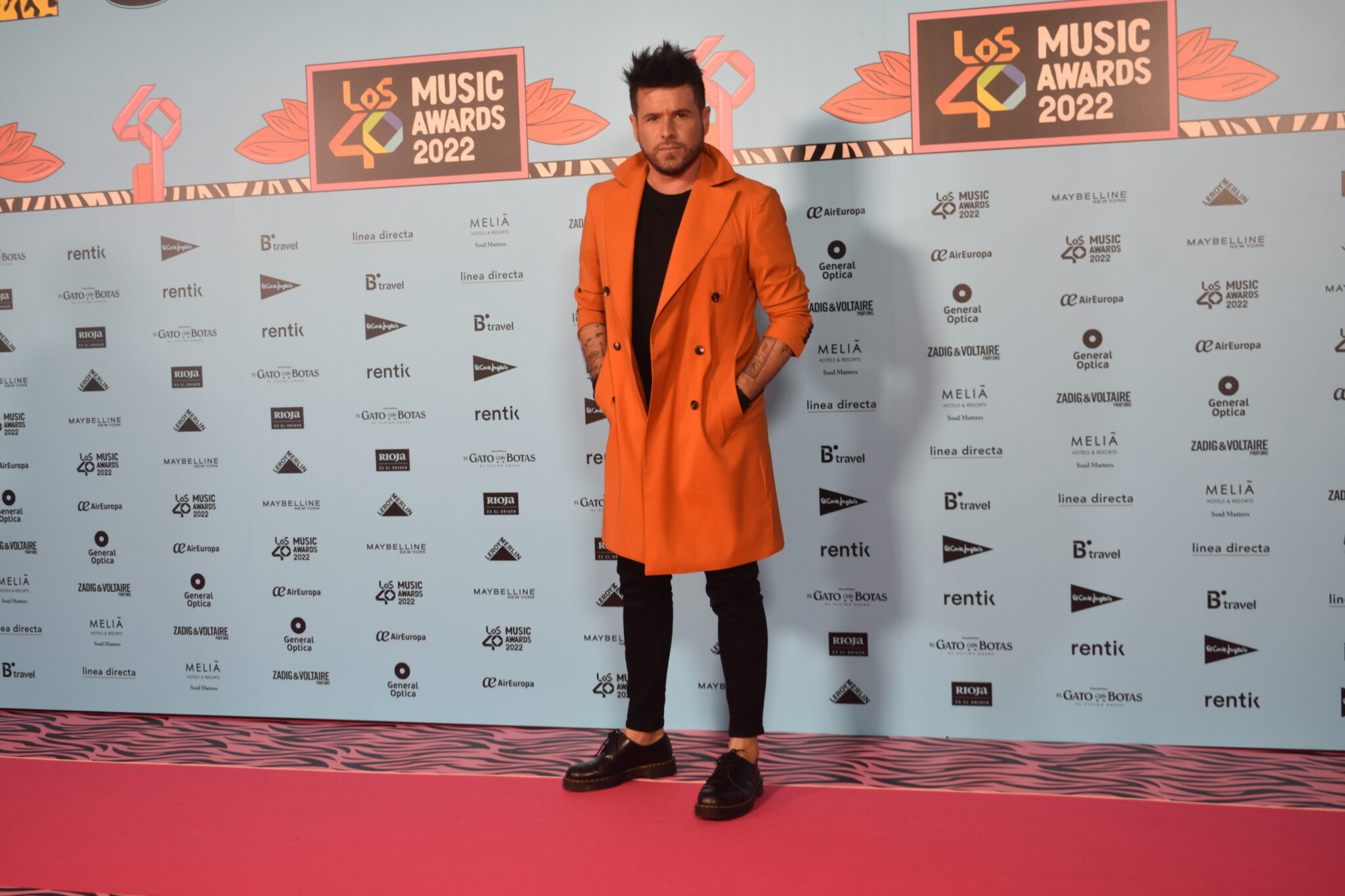 Pablo López en Los40 Music Awards 2022 | Foto: Bea Cano