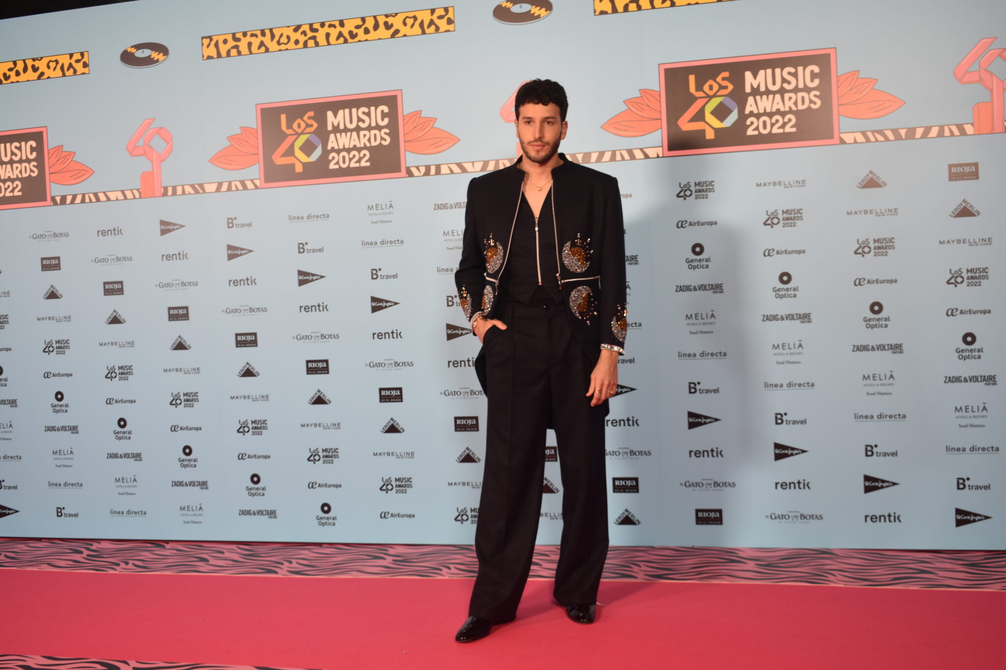 Sebastián Yatra en Los40 Music Awards 2022 | Foto: Bea Cano