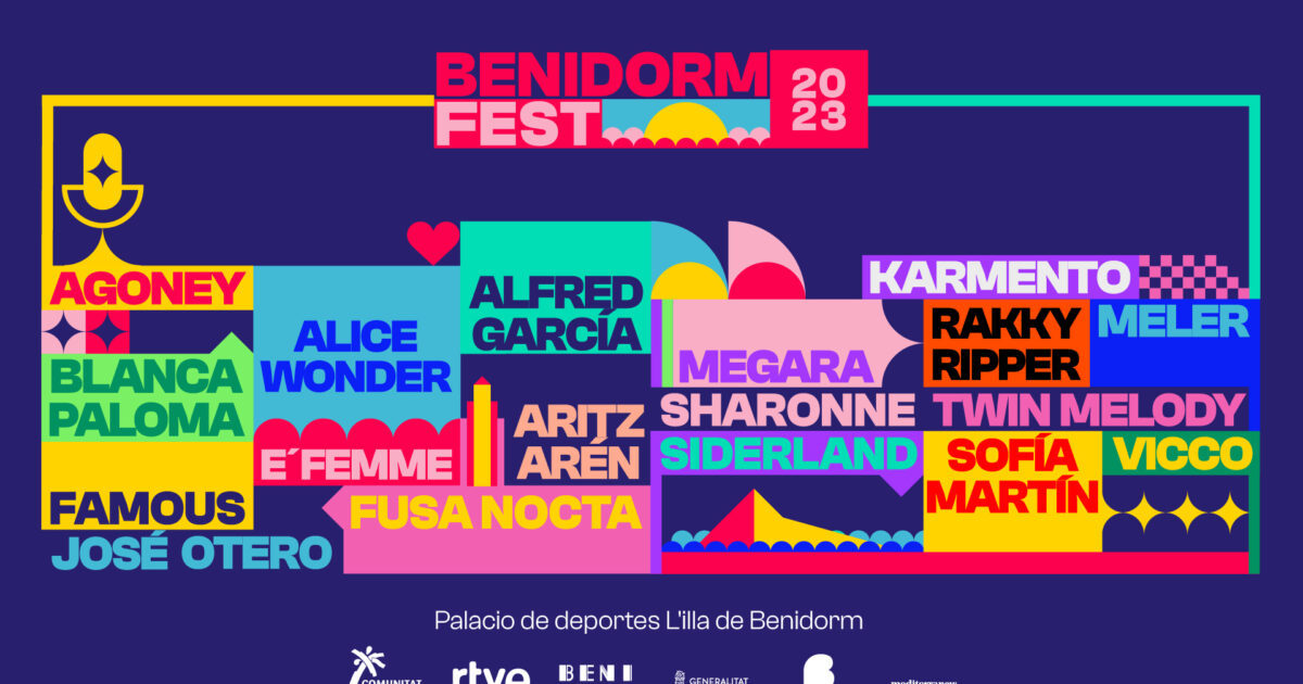 El 19 de diciembre conoceremos las canciones del Benidorm Fest 2023