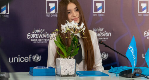 Maléna es nombrada embajadora de UNICEF en Armenia