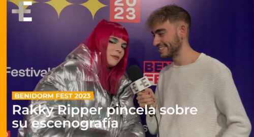 Rakky Ripper: «Estoy muy contenta con la acogida. La escenografía lleva mucho blanco»