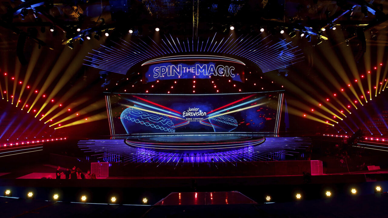 Publicadas las primeras imágenes del escenario de Eurovisión Junior 2022