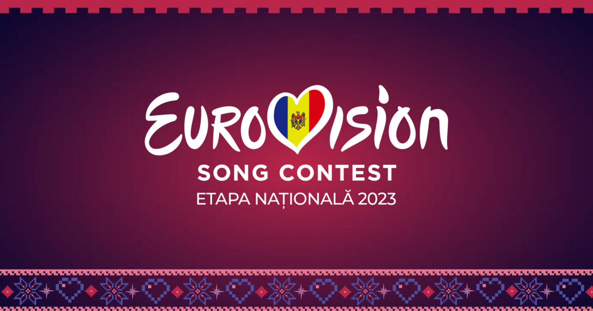 Logo Etapa Naţională 2023, final nacional de Moldavia para Eurovisión / TRM