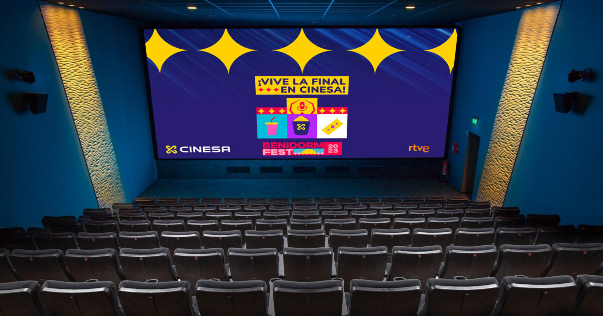 Cinesa proyectará la final del Benidorm Fest 2023 en las salas de España