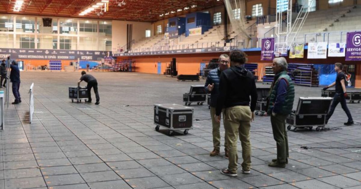 Benidorm Fest 2023: continúa la construcción del escenario, repasa las imágenes