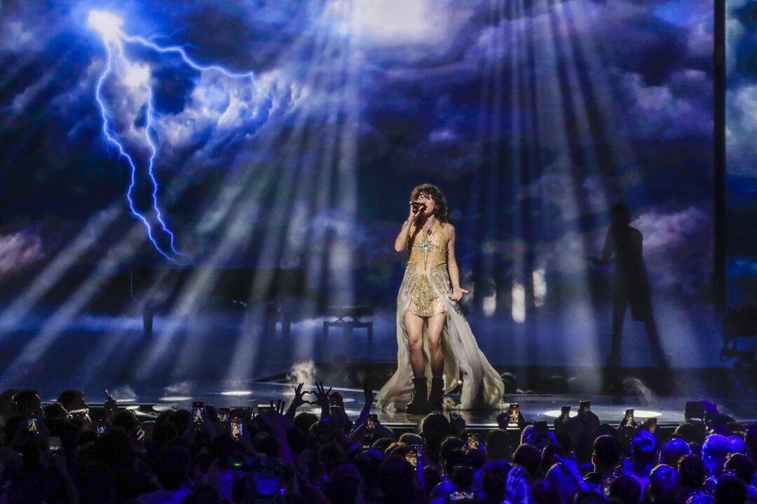 Alice Wonder en la primera semifinal del Benidorm Fest 2023. Foto: RTVE