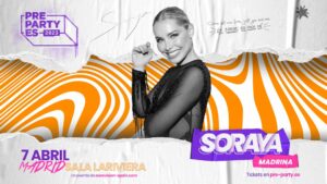 Soraya será la maestra de ceremonias de la PreParty ES el 7 de abril