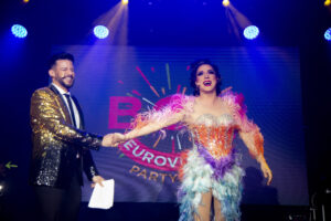 Sharonne, Giuseppe Di Bella y Alex Marteen presentarán la Barcelona Eurovision Party 2023