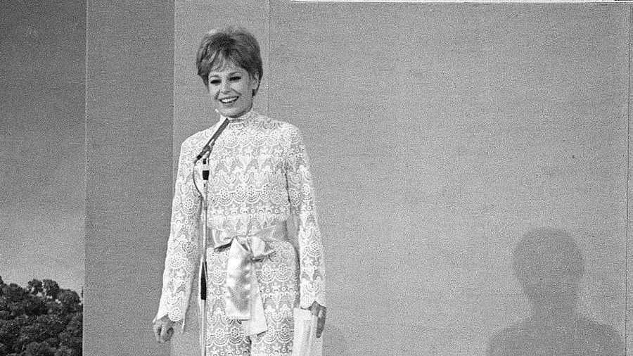 Laura Valenzuela, presentadora de Eurovisión 1969