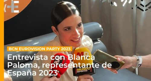 Entrevista con Blanca Paloma (Representante de España en ESC 2023) – Barcelona Eurovision Party 2023