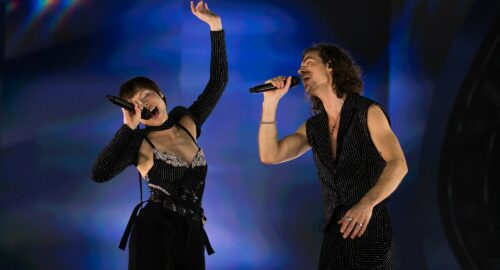 Galería: Los neerlandeses Mia Nicolai y Dion Cooper realizan su primer ensayo individual en Eurovisión 2023