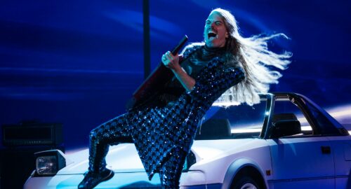 Galería: el rock ha llegado al escenario de Eurovisión con el primer ensayo de Voyager