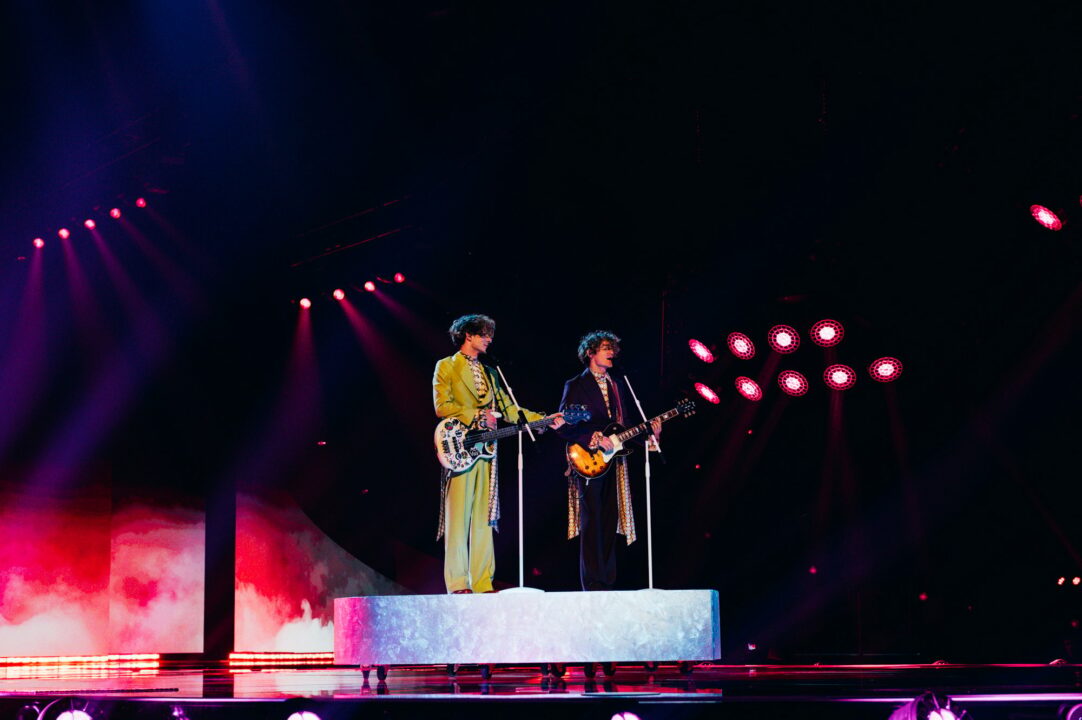 TuralTuranX en su segundo ensayo de Eurovisión 2023 (Sarah Louise Bennett – EBU)