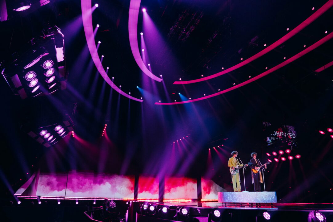 TuralTuranX en su segundo ensayo de Eurovisión 2023 (Sarah Louise Bennett – EBU)