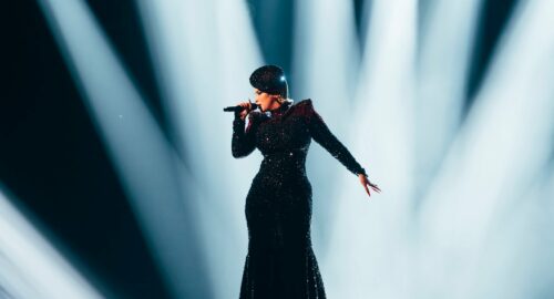 Galería: La Zarra pisa fuerte el escenario de Eurovisión 2023 en su primer ensayo
