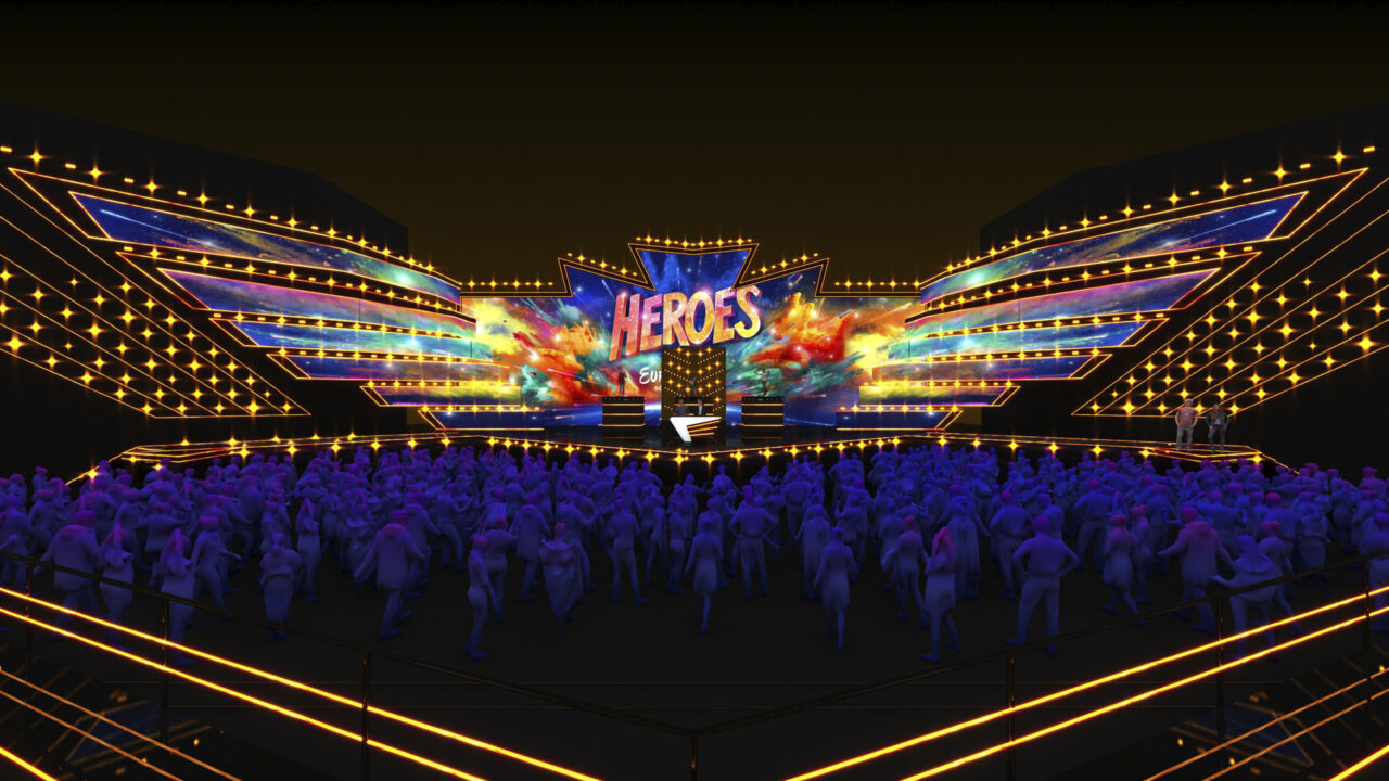 Así será el espectacular escenario de Eurovisión Junior 2023