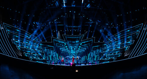 Descubriendo las primeras fotos del espectacular escenario de Eurovisión Junior 2023