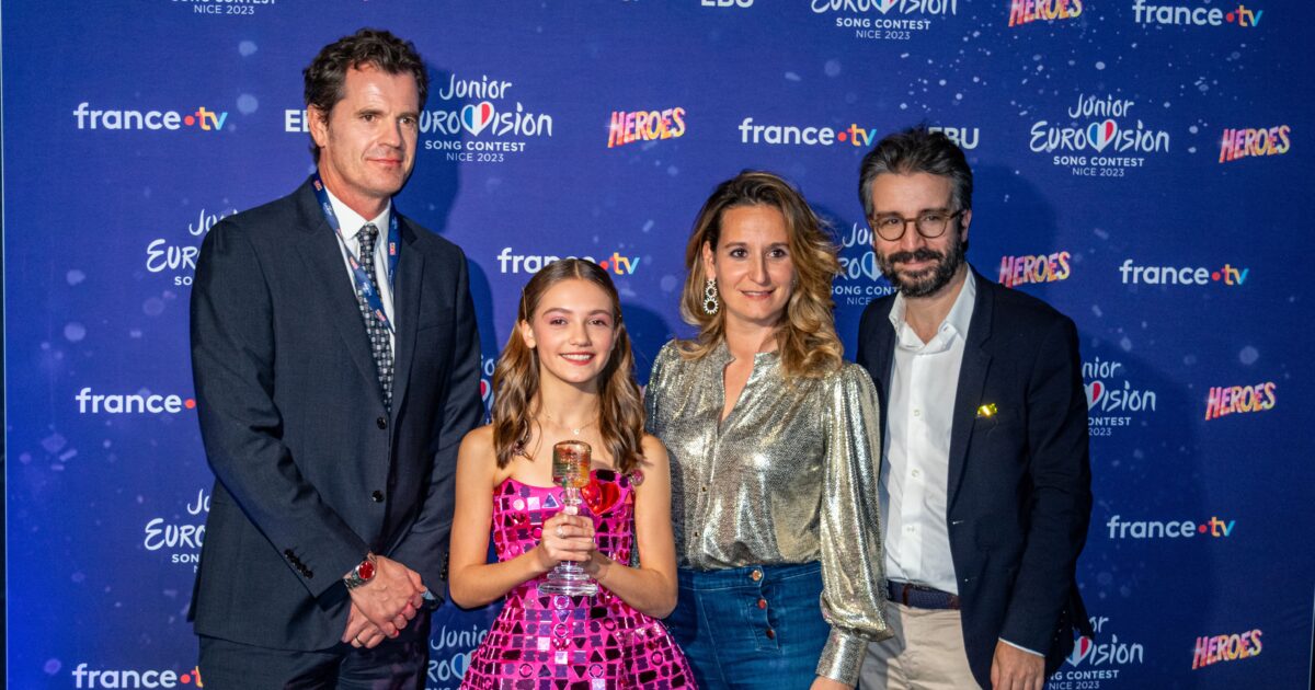 Los objetivos de la televisión francesa tras su victoria en Eurovisión Junior 2023: “Ganar el Festival de Eurovisión 2024 y organizarlo en 2025”