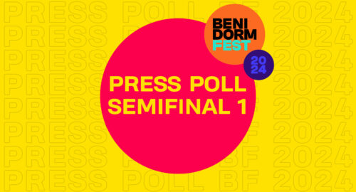 Resultado de la Press Poll: Primera semifinal del Benidorm Fest 2024