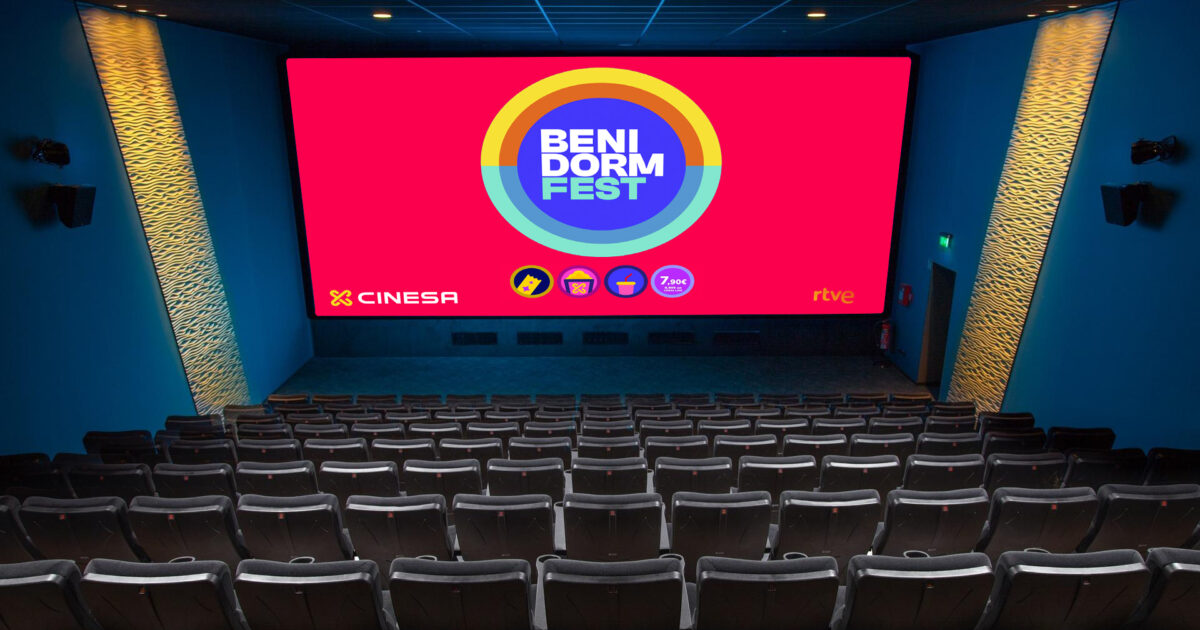 Cinesa proyectará la final del Benidorm Fest 2024 en las salas de España
