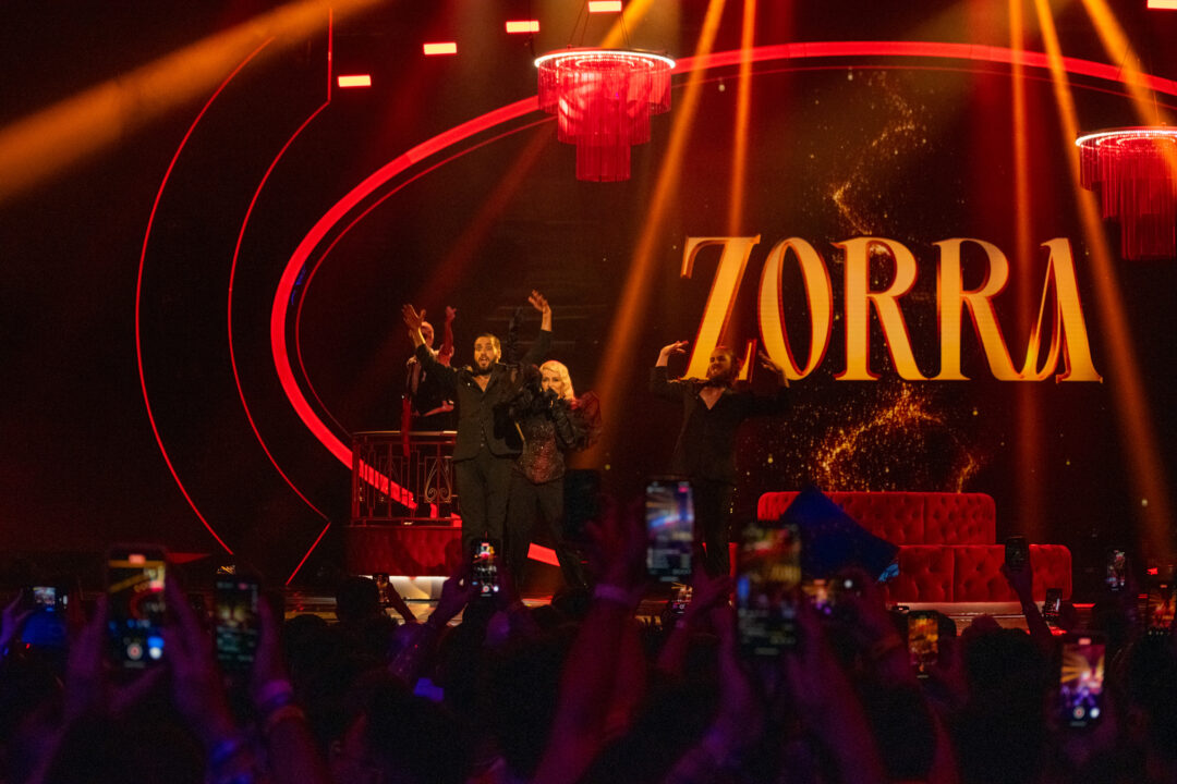 Victoria de Nebulossa en la final del Benidorm Fest 2024, Palau d’Esports l'Illa de Benidorm. Foto: Iván Trejo