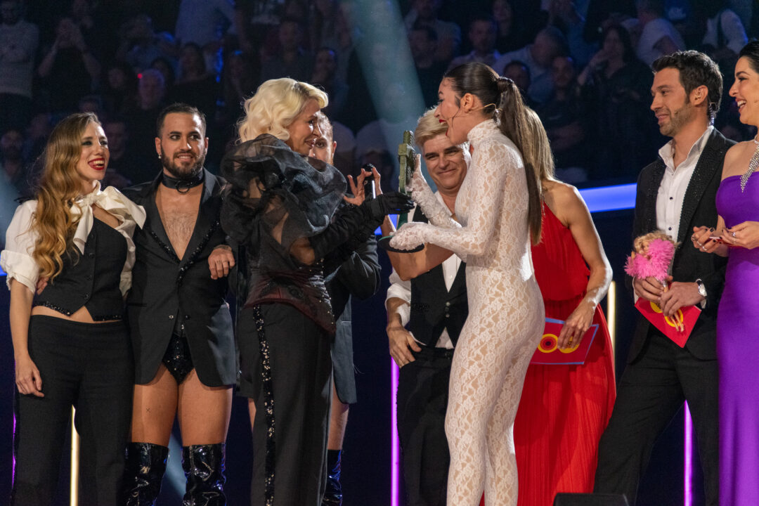 Victoria de Nebulossa en la final del Benidorm Fest 2024, Palau d’Esports l'Illa de Benidorm. Foto: Iván Trejo