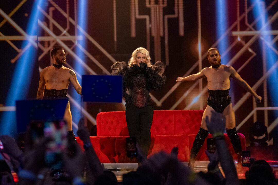 Victoria de Nebulossa en la final del Benidorm Fest 2024, Palau d’Esports l'Illa de Benidorm. Foto: Iván Trejo