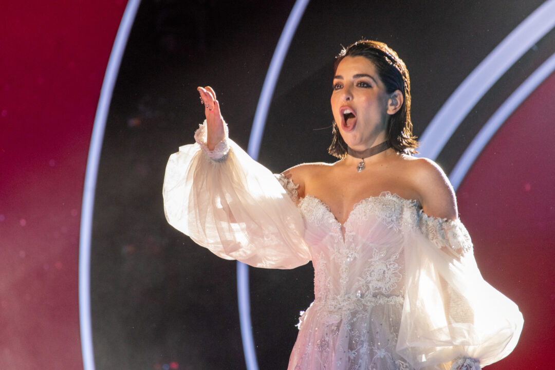 Ruth Lorenzo en la final del Benidorm Fest 2024, Palau d’Esports l'Illa de Benidorm. Foto: Iván Trejo