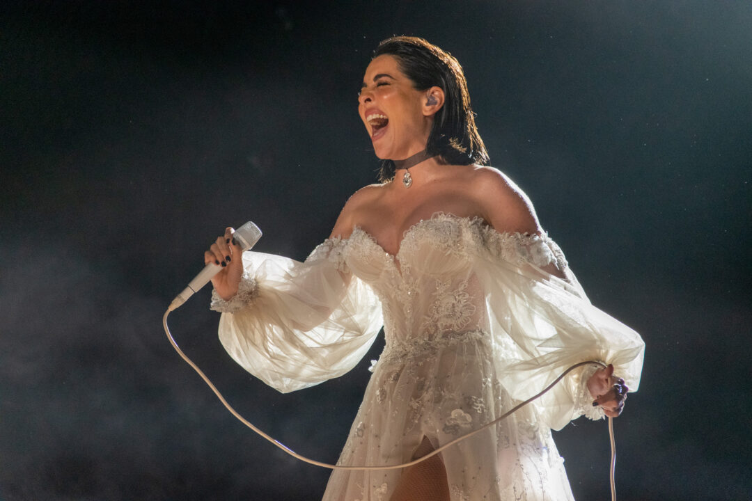 Ruth Lorenzo en la final del Benidorm Fest 2024, Palau d’Esports l'Illa de Benidorm. Foto: Iván Trejo