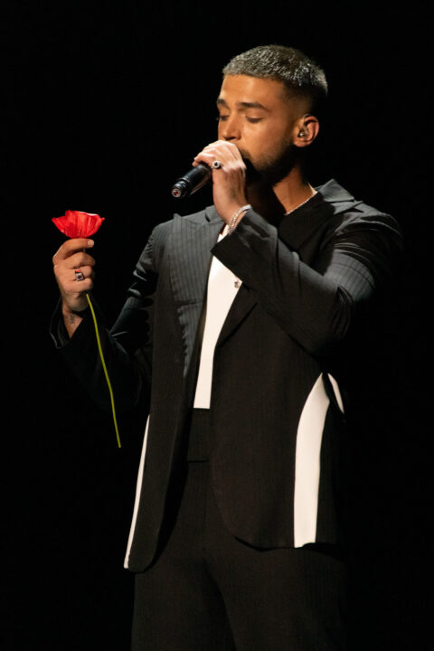 St. Pedro en la final del Benidorm Fest 2024, Palau d’Esports l'Illa de Benidorm. Foto: Iván Trejo