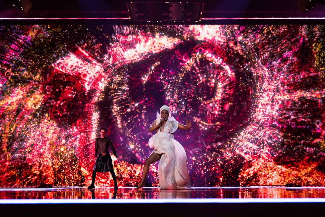 Electric Fields en su primer ensayo individual en Eurovisión 2024 | Imagen: Corinne Cumming - EBU