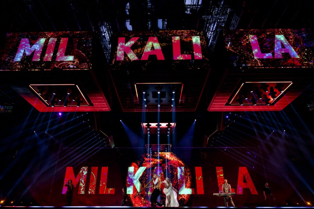 Electric Fields en su primer ensayo individual en Eurovisión 2024 | Imagen: Sarah Louise Bennett - EBU