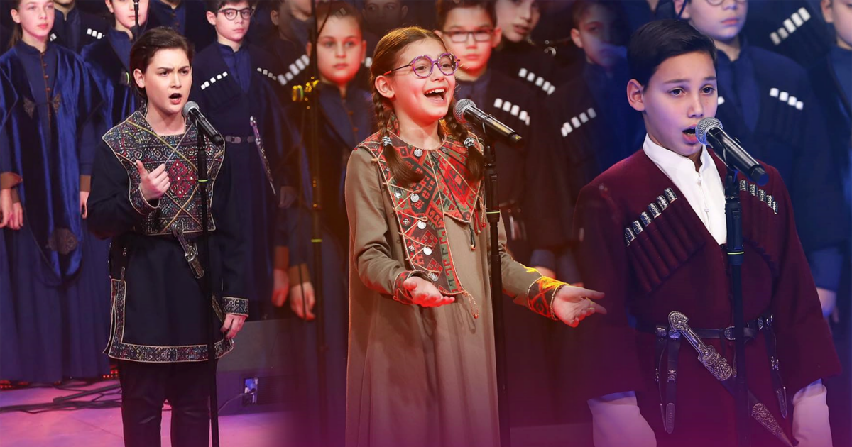 Sandro Ashotia, Anastasia Iremadze y Sandro Gurgenadze / GPB