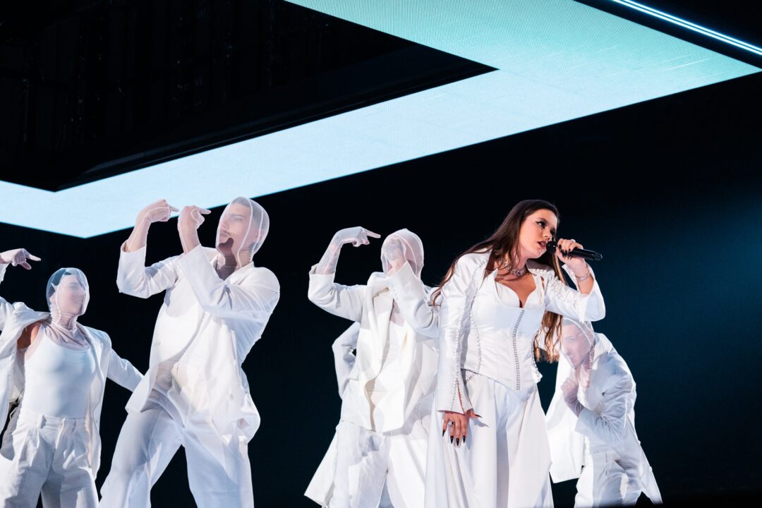 Iolanda en su primer ensayo individual en Eurovisión 2024 | Imagen: Corinne Cumming - EBU