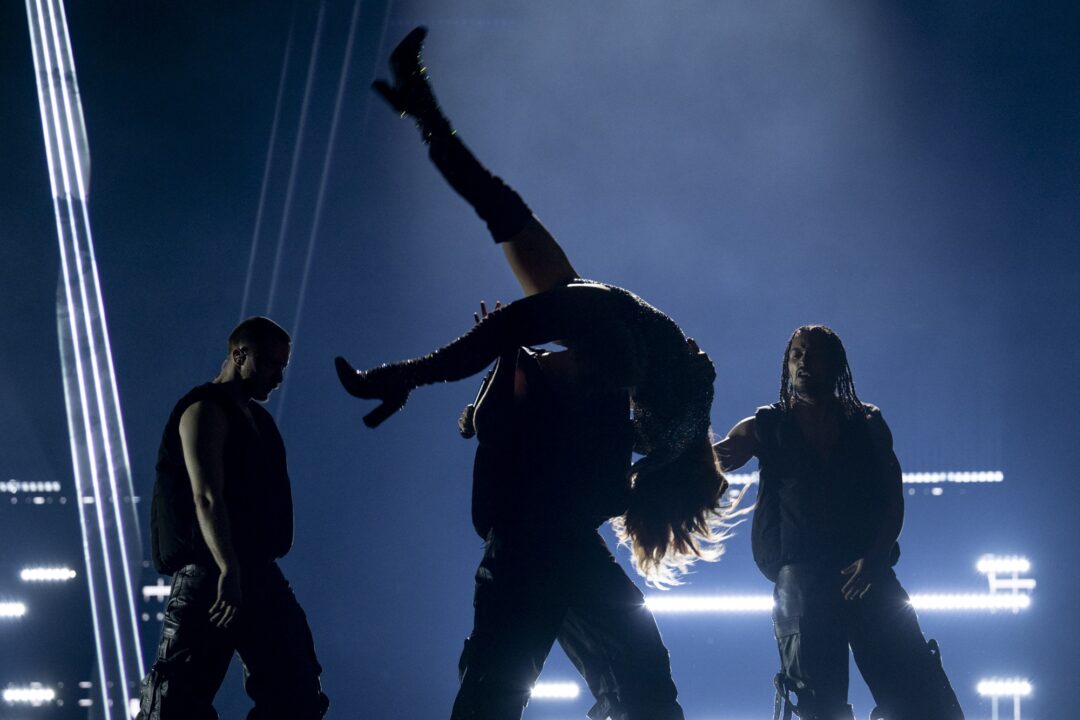 Kaleen en su primer ensayo individual en Eurovisión 2024 | Imagen: Sarah Louise Bennett - EBU