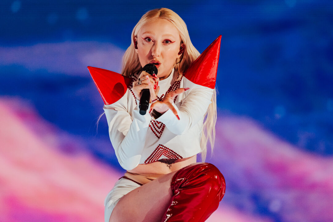Luna en su primer ensayo individual en Eurovisión 2024 | Imagen: Corinne Cumming - EBU
