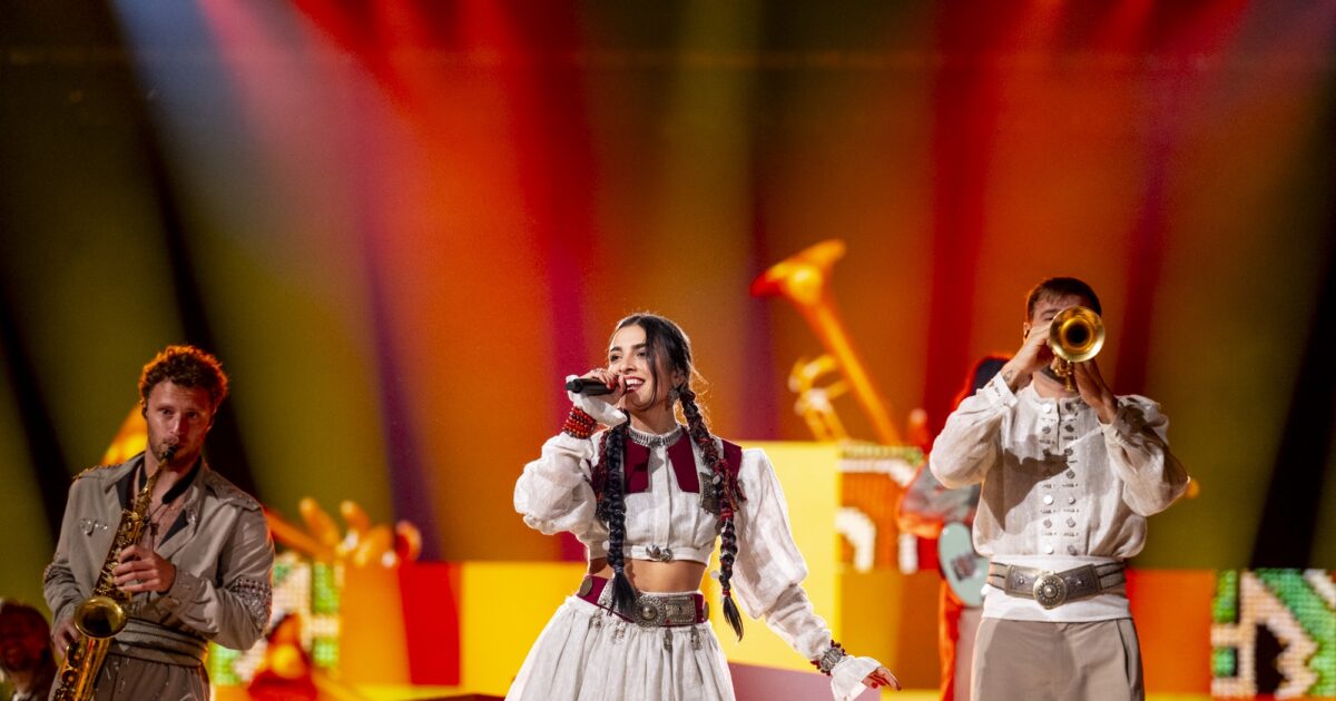 Galería: Ladaniva (Armenia) completa su primer ensayo individual en el escenario del Malmö Arena en Eurovisión 2024