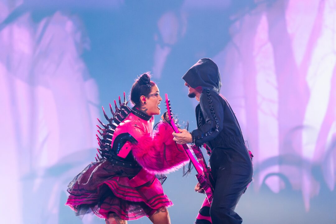 Megara en su primer ensayo individual en Eurovisión 2024 | Imagen: Corinne Cumming - EBU