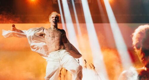 Galería: Mustii (Bélgica) completa su primer ensayo individual en Eurovisión 2024