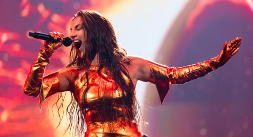 Galería: Nutsa Buzaladze (Georgia) realiza su primer ensayo individual para Eurovisión 2024