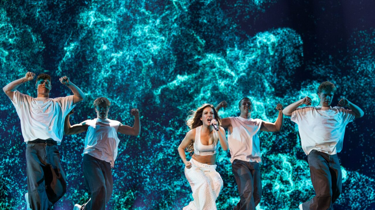 Galería: Sília Kapsís (Chipre) pisa el escenario de Eurovisión 2024 en su primer ensayo individual