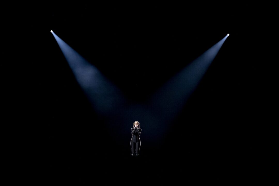 Tali en su primer ensayo individual en Eurovisión 2024 | Imagen: Sarah Louise Bennett - EBU