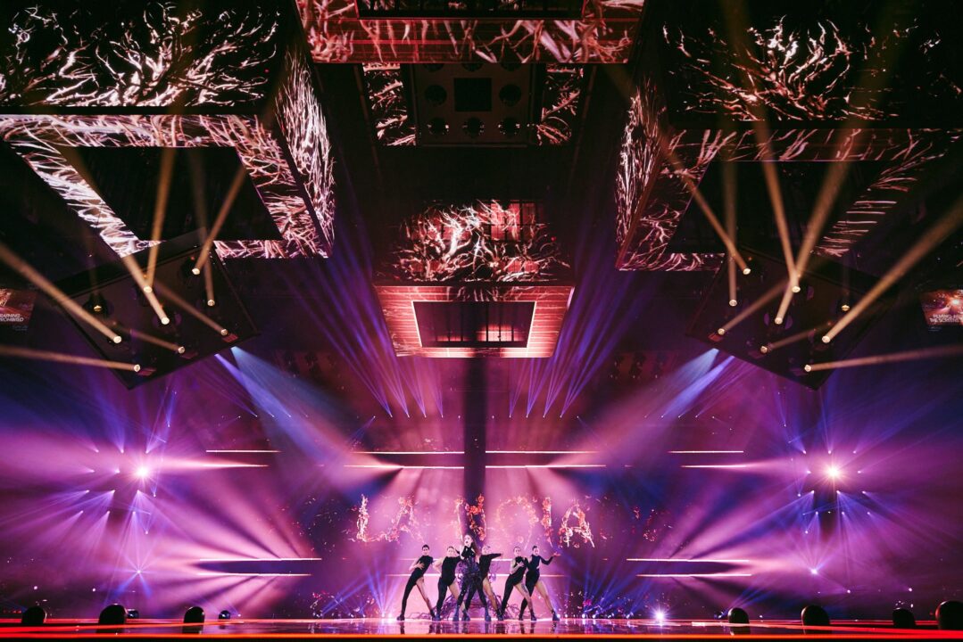 Angelina Mango en su segundo ensayo individual en Eurovisión 2024 | Imagen: Alma Bengtsson – EBU