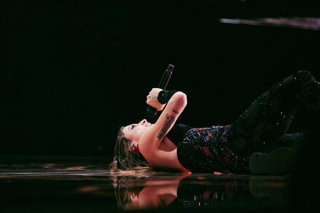 Angelina Mango en su segundo ensayo individual en Eurovisión 2024 | Imagen: Alma Bengtsson – EBU